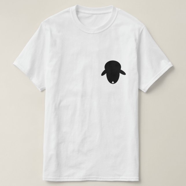 Camiseta T-shirt-goat head ASN-1 (Diseño del anverso)