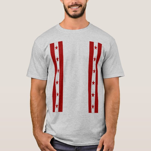 Camiseta T-shirt gris homme  ETOILES (Anverso)