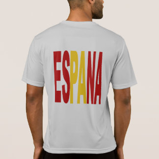 Camiseta T-shirt gris manches courtes dos homme ESPANA