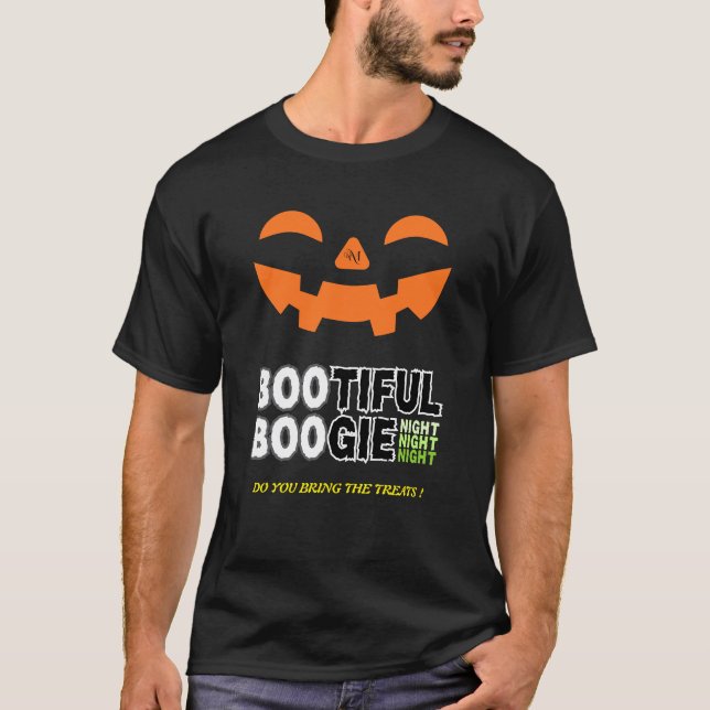 Camiseta T-Shirt :  HALLOWEEN Face #1 (Anverso)