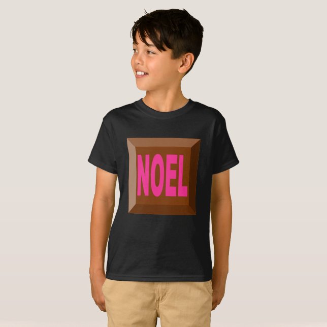 CAMISETA T-SHIRT HANES TAGLESS NOEL (Anverso completo)
