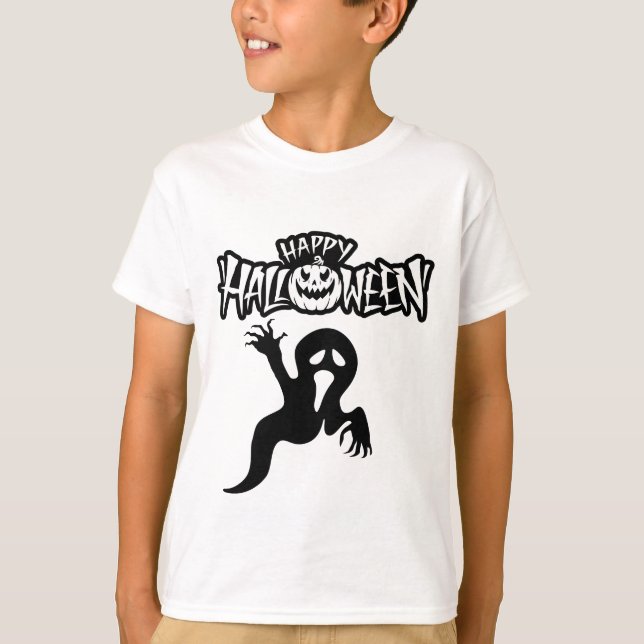 Camiseta T-shirt Happy Halloween (Anverso)