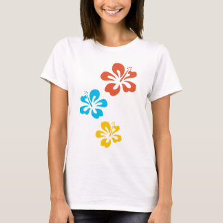 Camiseta t-shirt hibiscus