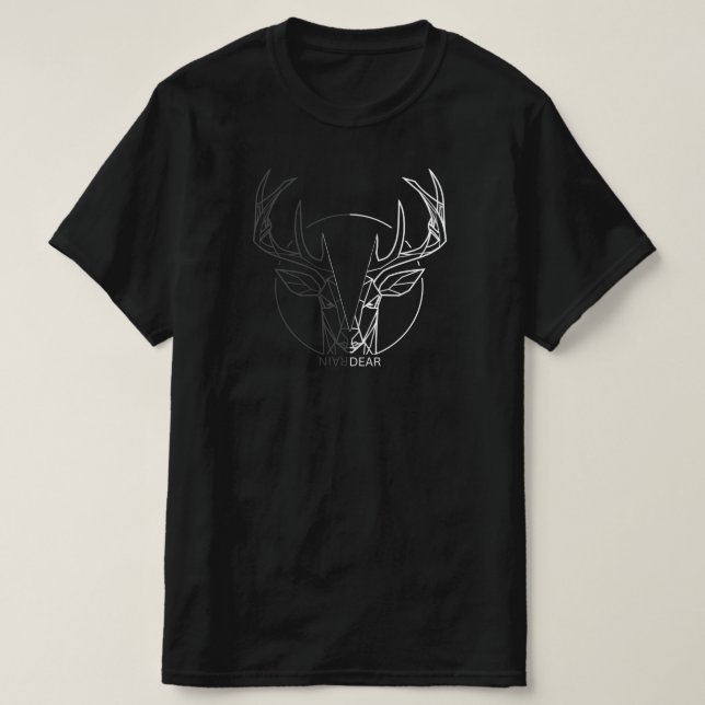 Camiseta T-Shirt Hirsch Rain-Dear (Diseño del anverso)