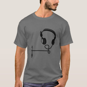 Camiseta T-Shirt Hombre “HeadPhones "