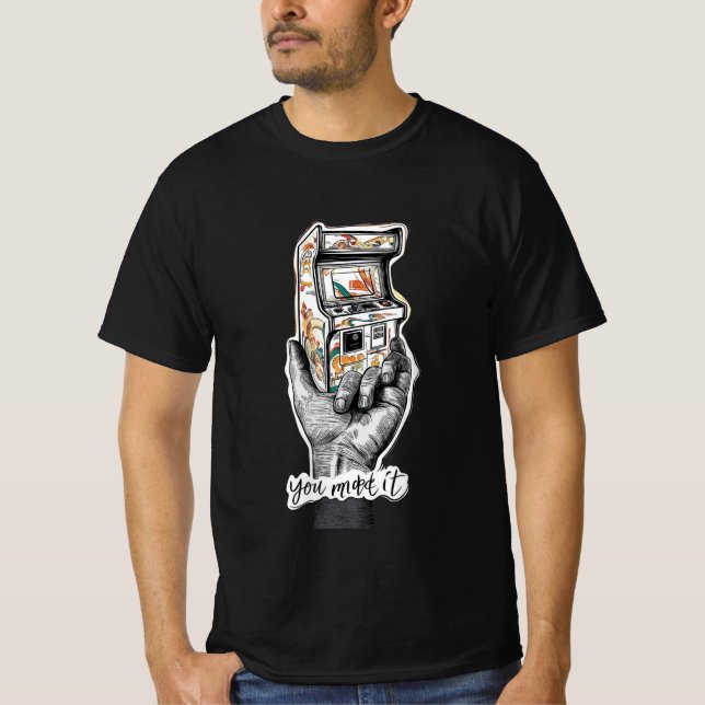 Camiseta t shirt homme avec un design artistuc (Anverso)