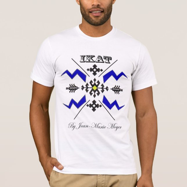 Camiseta t-shirt IKAT by Jean-Marie Moyer (Anverso)