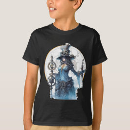 Camiseta (T-shirt) Infantil Evocação Steampunk