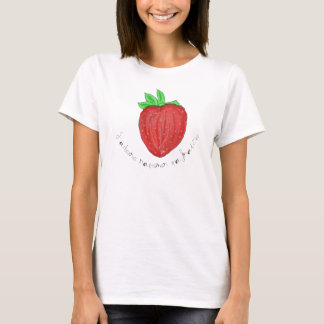 Camiseta T-Shirt J'adore ramener ma fraise