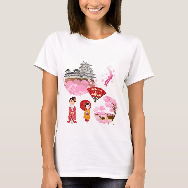 Camiseta T-shirt Japon  (Anverso)