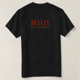 Camiseta T-Shirt Jesus The Way The Truth The Life