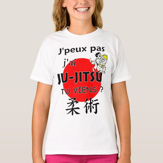 Camiseta T-shirt JU-JITSU (Anverso)