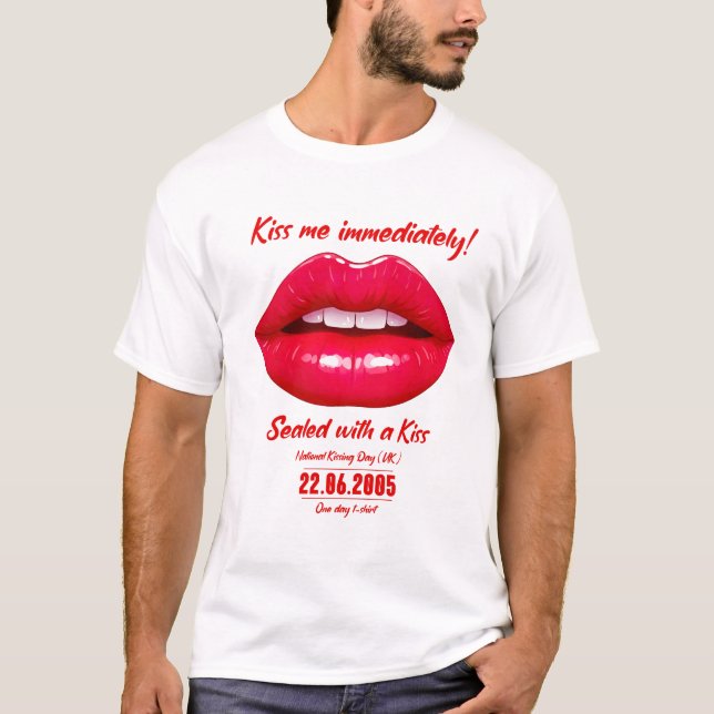Camiseta T-Shirt Kiss (Anverso)