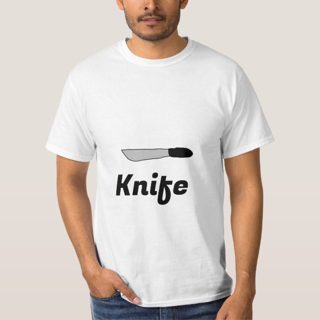 Camiseta T-Shirt Knife (Anverso)