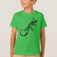 T-Shirt, lagartija abstracta de Guay