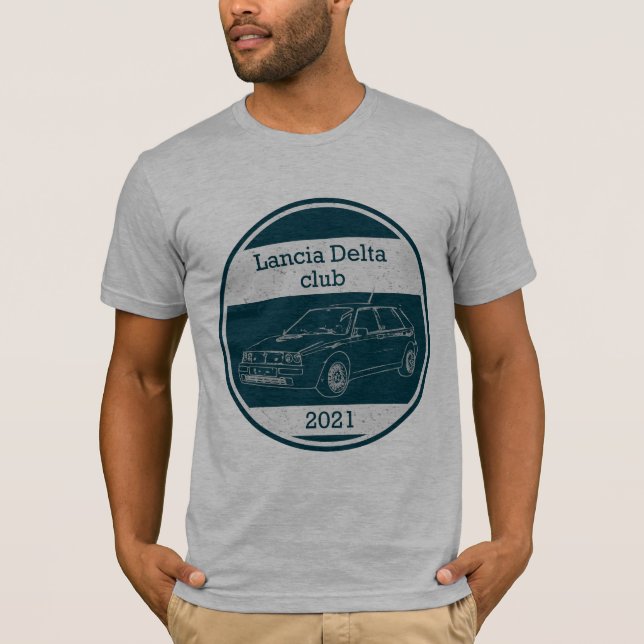 Camiseta T-shirt Lancia Delta  (Anverso)