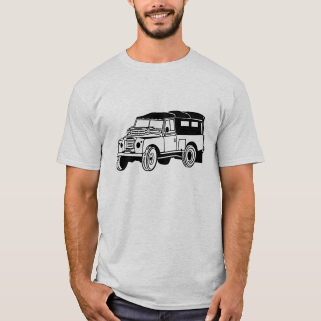 Camiseta T-Shirt Landrover Series III (Anverso)