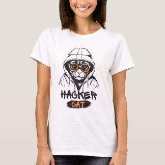 Camiseta T-Shirt lindo gato