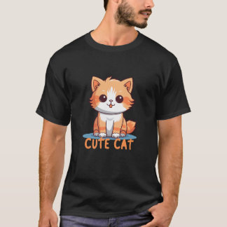 Camiseta T-Shirt lindo gato