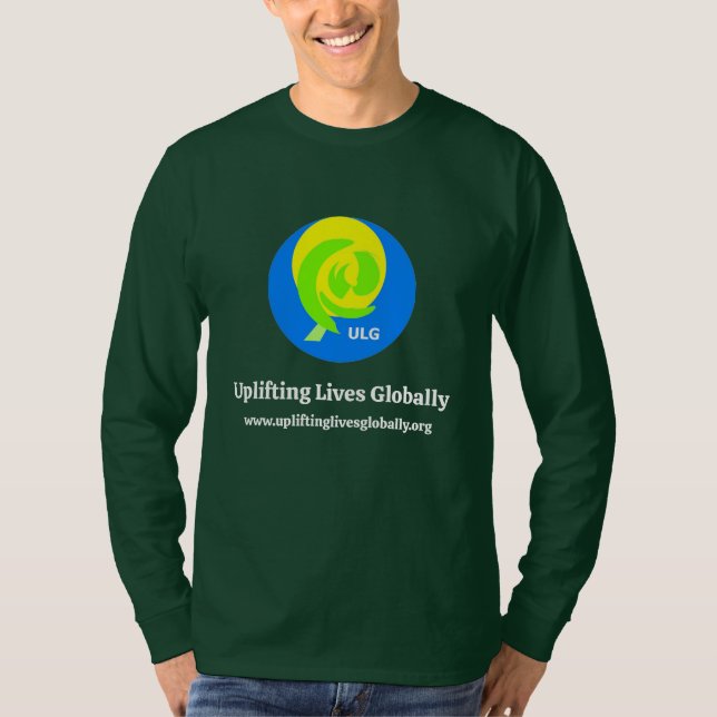 Camiseta T-Shirt Lon Sleeve - Green Forestal (Anverso)