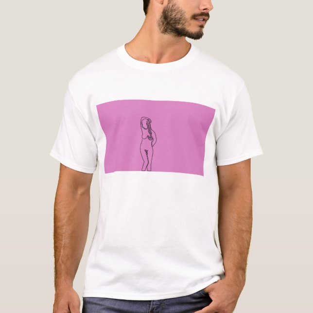 Camiseta T-shirt「Look at me」 (Anverso)