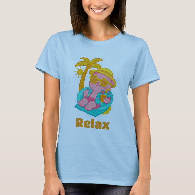 Camiseta T shirt Lotus Relax (Anverso)