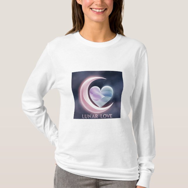 Camiseta T-shirt Lunar Love  (Anverso)