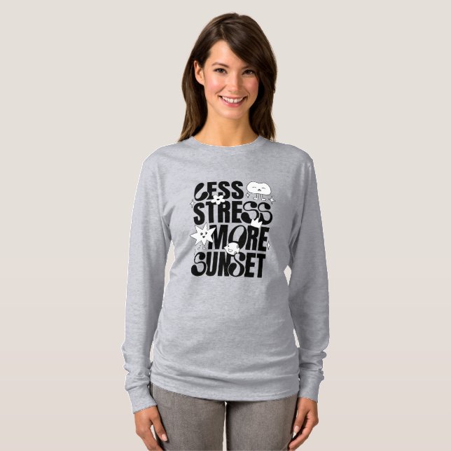 Camiseta T-shirt manches longues  (Anverso completo)