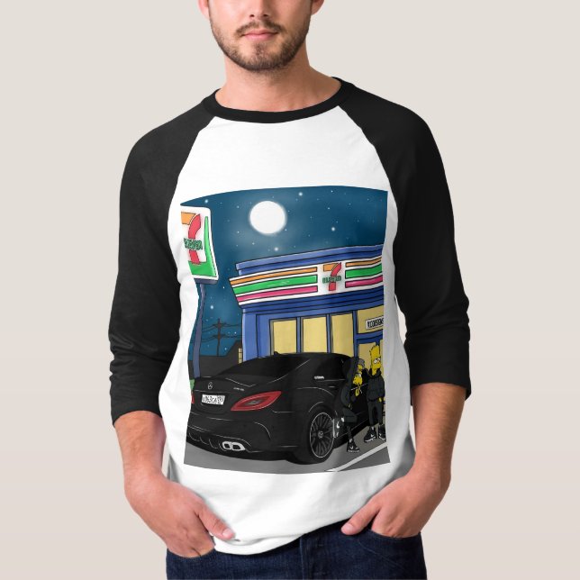 Camiseta t-shirt mercedes benz (Anverso)