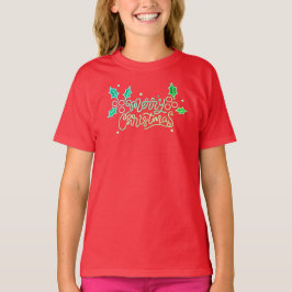 Camiseta T-Shirt Merry Christmas 