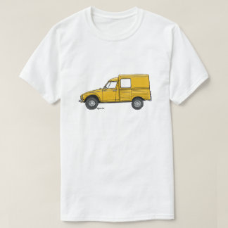 Camiseta T-shirt met gele Citroën Acadiane