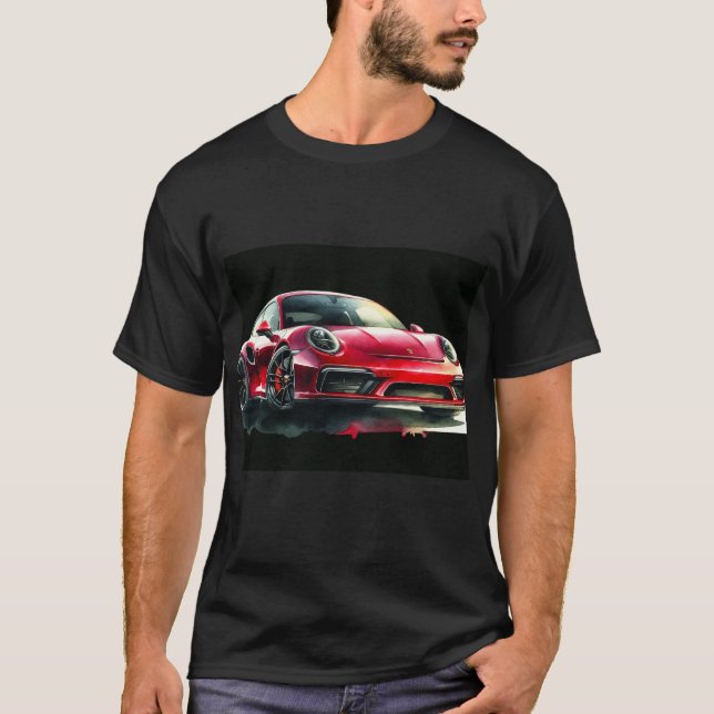 Camiseta t-shirt met oldtimer (Anverso)