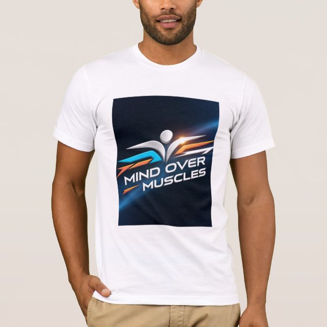 Camiseta T-shirt Mind Over Muscles (Anverso)