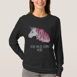 Camiseta T-shirt ML “Futuro ventilador de unicornio inside”