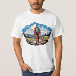 Camiseta T-shirt Montagne : Aventurez-vous au sommet!