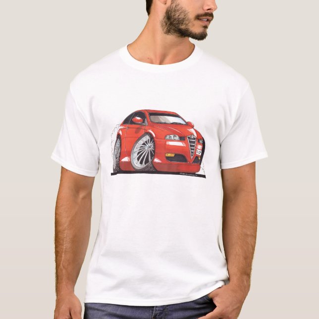 Camiseta T - shirt motivo Alfa Romeo GT único y original (Anverso)