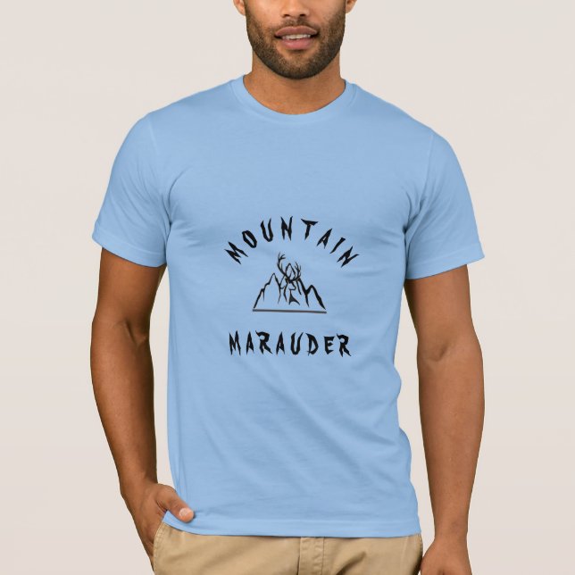 Camiseta T-shirt Mountain Marauder. (Anverso)