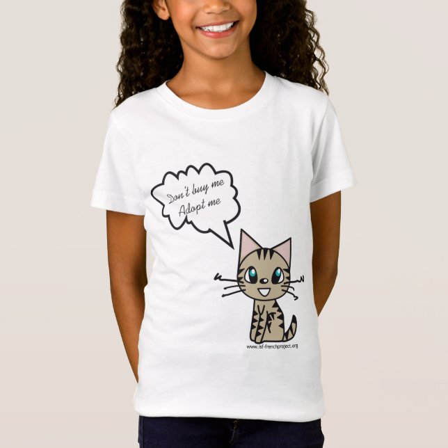 Camiseta T-shirt muchacha (Anverso)