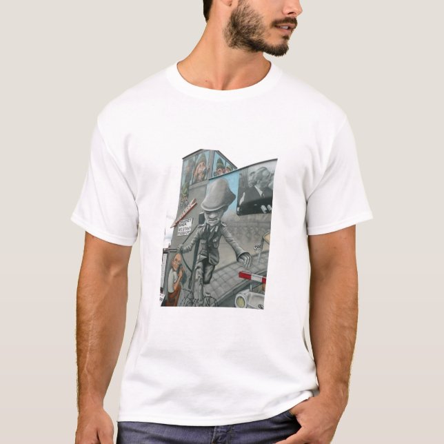 Camiseta T-shirt muro de Berlín (Anverso)