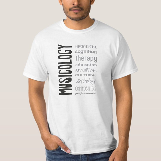 Camiseta T-shirt - Musicology (Anverso)