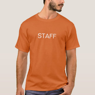 Camiseta T-Shirt, Naranja de eventos del personal profesion