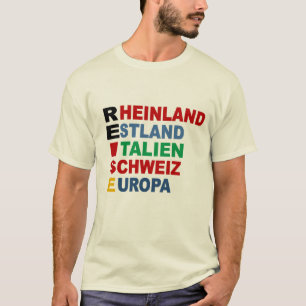 Camiseta T-shirt natural REISE ALEMANIA