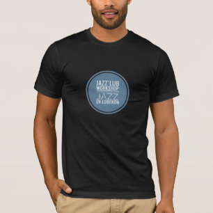 Camiseta T-shirt negro Biológico músico Jazz' Lub Origina