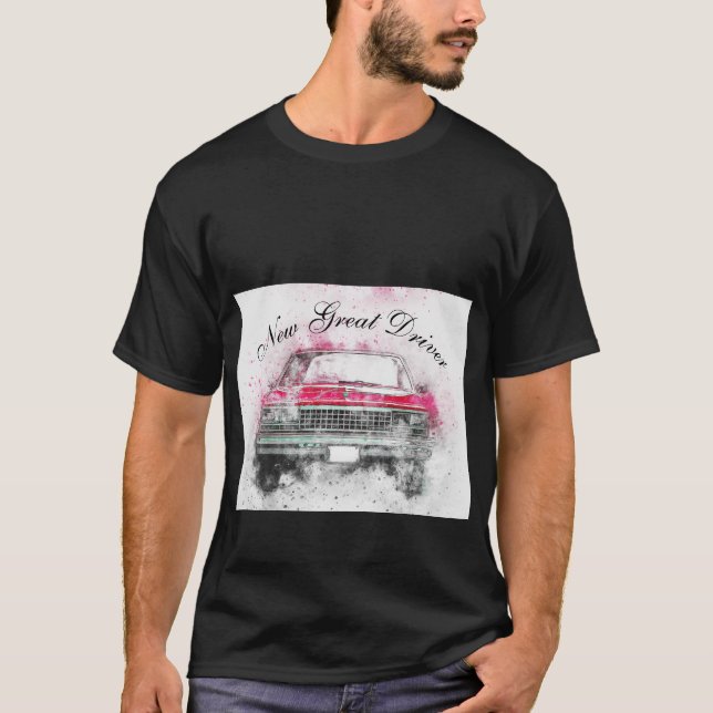 Camiseta T-shirt New Great Driver (Anverso)