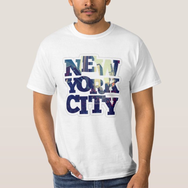 Camiseta T shirt new York city (Anverso)