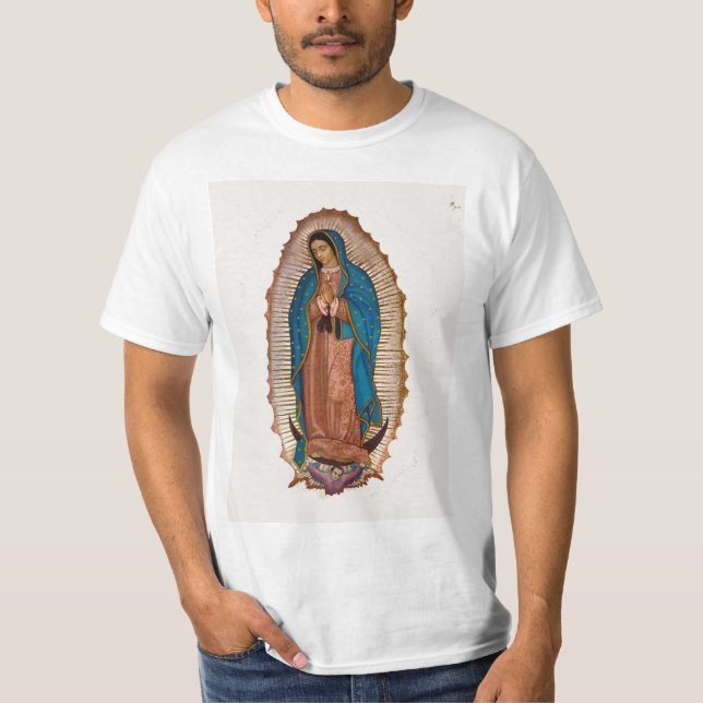 Camiseta T-shirt Notre Dame de Gadalupe (Anverso)