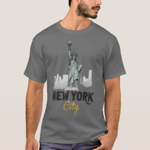 CAMISETA T-SHIRT NUEVA YORK DISEÑADOR DE MODA TEE