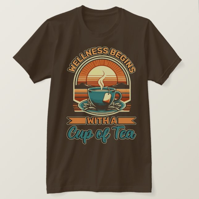 Camiseta T-shirt of Tea  (Anverso del diseño)