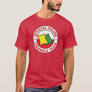 Camiseta T-Shirt oficial del equipo polaco de agujero de ma