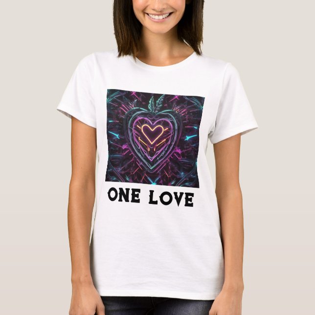 Camiseta T-Shirt ONE LOVE (Anverso)